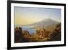 Teatro Greco, Taormina, with Etna beyond-Karl Robert Kummer-Framed Giclee Print