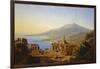 Teatro Greco, Taormina, with Etna beyond-Karl Robert Kummer-Framed Giclee Print