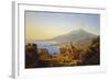 Teatro Greco, Taormina, with Etna beyond-Karl Robert Kummer-Framed Giclee Print