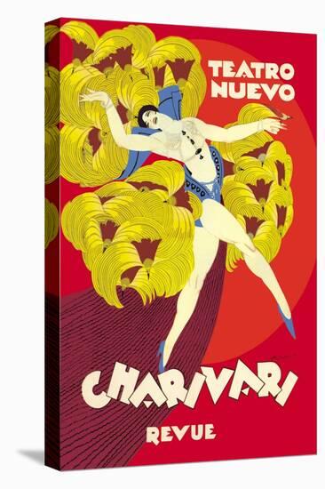 Teatro Nuevo: Charivari Revue-Josep Aluma-Stretched Canvas