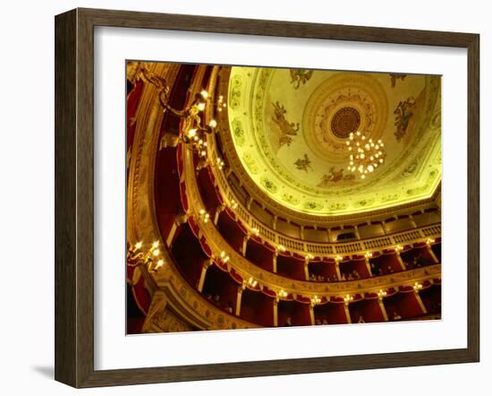 Teatro Pirandello Theatre, Agrigento, Sicily, Italy, Europe-Ken Gillham-Framed Photographic Print