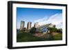 Teatro (The Theater), Brasilia, Brazil, South America-Michael Runkel-Framed Photographic Print