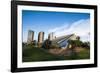 Teatro (The Theater), Brasilia, Brazil, South America-Michael Runkel-Framed Photographic Print