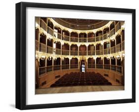 Teatro Torti, Within the Gothic Shell of Former Palazzo Dei Consoli, Umbria-Richard Ashworth-Framed Photographic Print