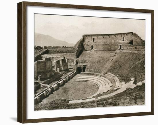 Teatro Tragico, Pompeii, Italy, C1900s-null-Framed Giclee Print