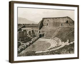 Teatro Tragico, Pompeii, Italy, C1900s-null-Framed Giclee Print