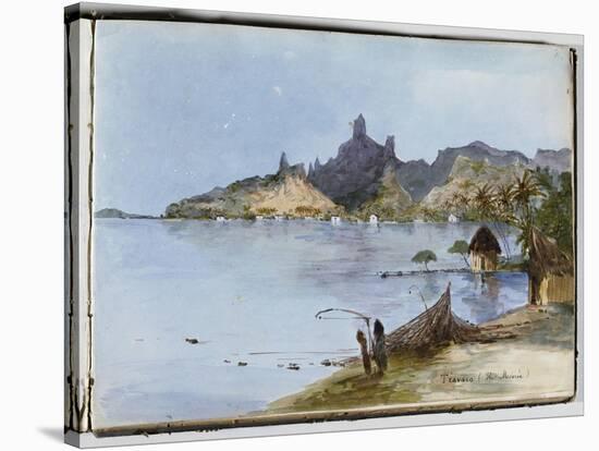 Teavaro (île Moorea)-null-Stretched Canvas