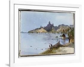 Teavaro (île Moorea)-null-Framed Giclee Print