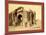 Tebessa, Arc De Triomphe Quadrifrons Caracalla, Third Century, Algiers-Etienne & Louis Antonin Neurdein-Mounted Giclee Print