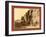 Tebessa, Arch of Caracalla and the Walls of the Byzantine Citadel, Algiers-Etienne & Louis Antonin Neurdein-Framed Giclee Print