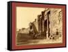 Tebessa, Arch of Caracalla and the Walls of the Byzantine Citadel, Algiers-Etienne & Louis Antonin Neurdein-Framed Stretched Canvas