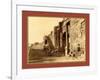 Tebessa, Arch of Caracalla and the Walls of the Byzantine Citadel, Algiers-Etienne & Louis Antonin Neurdein-Framed Giclee Print