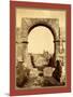 Tebessa Byzantine Basilica, Exterior Door, Algiers-Etienne & Louis Antonin Neurdein-Mounted Giclee Print