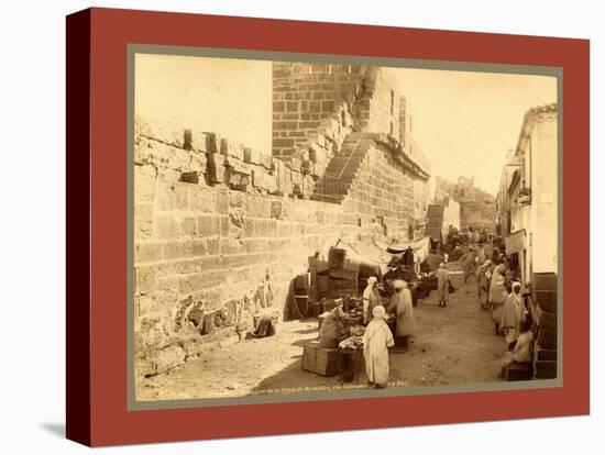 Tebessa, Ramparts of the Byzantine Citadel, Interior View, Algiers-Etienne & Louis Antonin Neurdein-Stretched Canvas