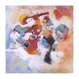 Pianura in fiore-Tebo Marzari-Stretched Canvas