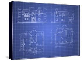 Technical Drawing-YamatoHD-Stretched Canvas