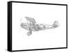 Technical Flight II-Ethan Harper-Framed Stretched Canvas