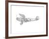 Technical Flight II-Ethan Harper-Framed Art Print