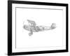 Technical Flight II-Ethan Harper-Framed Art Print