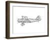 Technical Flight VI-Ethan Harper-Framed Art Print