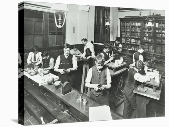 Technical Instruction, Haselrigge Road School, Clapham, London, 1914-null-Stretched Canvas