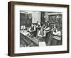 Technical Instruction, Haselrigge Road School, Clapham, London, 1914-null-Framed Photographic Print