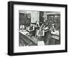 Technical Instruction, Haselrigge Road School, Clapham, London, 1914-null-Framed Photographic Print