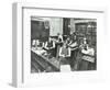 Technical Instruction, Haselrigge Road School, Clapham, London, 1914-null-Framed Photographic Print