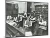 Technical Instruction, Haselrigge Road School, Clapham, London, 1914-null-Mounted Photographic Print