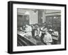 Technical Instruction, Haselrigge Road School, Clapham, London, 1914-null-Framed Premium Photographic Print