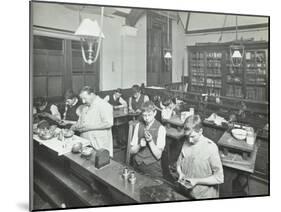 Technical Instruction, Haselrigge Road School, Clapham, London, 1914-null-Mounted Premium Photographic Print