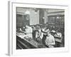 Technical Instruction, Haselrigge Road School, Clapham, London, 1914-null-Framed Photographic Print