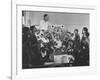 Technician Explains Diesel Engine to Students at Shell-British Petroleum Trade School-null-Framed Photographic Print