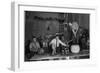 Technicians in Sound Production Room at Walt Disney Studio Using Hanging Mikes and Handheld Boom-Alfred Eisenstaedt-Framed Premium Photographic Print