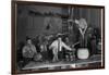 Technicians in Sound Production Room at Walt Disney Studio Using Hanging Mikes and Handheld Boom-Alfred Eisenstaedt-Framed Photographic Print