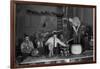 Technicians in Sound Production Room at Walt Disney Studio Using Hanging Mikes and Handheld Boom-Alfred Eisenstaedt-Framed Photographic Print