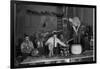 Technicians in Sound Production Room at Walt Disney Studio Using Hanging Mikes and Handheld Boom-Alfred Eisenstaedt-Framed Photographic Print