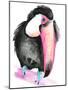 Technicolor Toucan I-Jennifer Parker-Mounted Art Print