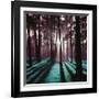 Technicolor Trees 3-Soderberg-Framed Giclee Print