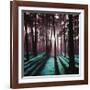 Technicolor Trees 3-Soderberg-Framed Giclee Print