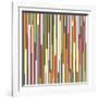 Technicolour Stripes-Fimbis-Framed Giclee Print