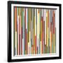 Technicolour Stripes-Fimbis-Framed Giclee Print