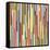 Technicolour Stripes-Fimbis-Framed Stretched Canvas