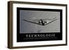 Technologie: Citation Et Affiche D'Inspiration Et Motivation-null-Framed Photographic Print