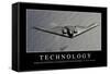 Technology: Inspirational Quote and Motivational Poster-null-Framed Stretched Canvas