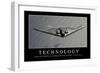 Technology: Inspirational Quote and Motivational Poster-null-Framed Photographic Print