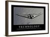 Technology: Inspirational Quote and Motivational Poster-null-Framed Photographic Print