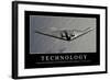 Technology: Inspirational Quote and Motivational Poster-null-Framed Photographic Print