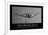 Technology: Inspirational Quote and Motivational Poster-null-Framed Photographic Print