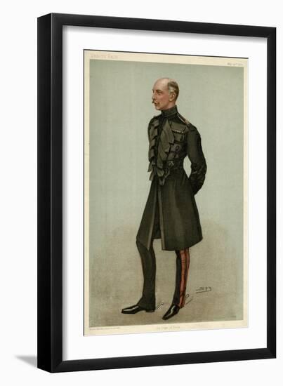 Teck, Prince, V Fair 1902-Leslie Ward-Framed Art Print